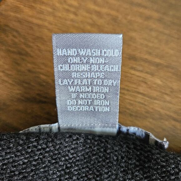 Vintage Carrol Reed Angel Cardigan Women's Medium Art To Wear Eclectic Holiday - Picture 11 of 11